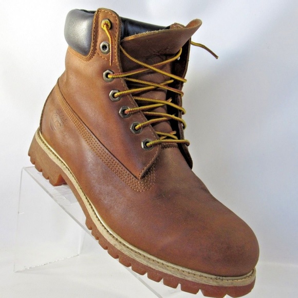 Timberland Sz 10.5 Brown Leather Boots Mens R3A20